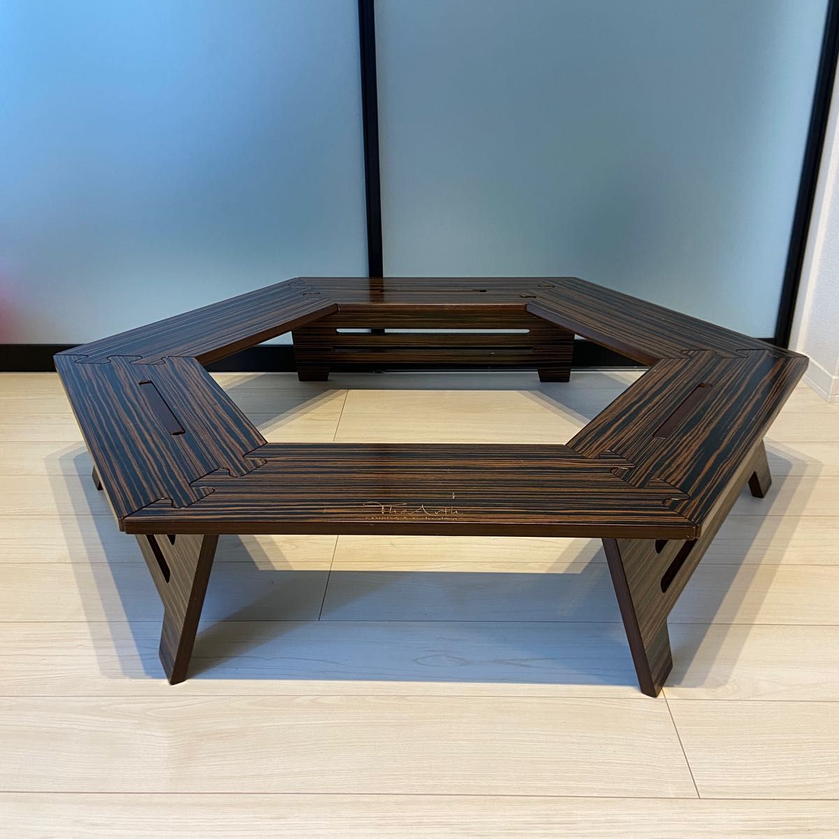 thearth ざぁーす ヘキサテーブル 黒しま次郎 thearth ざぁーす ヘキサ