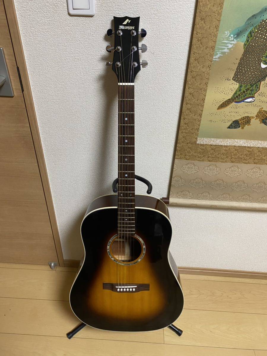 Morris MG-601 アコースティックギター サンバースト MORRIS MG-601