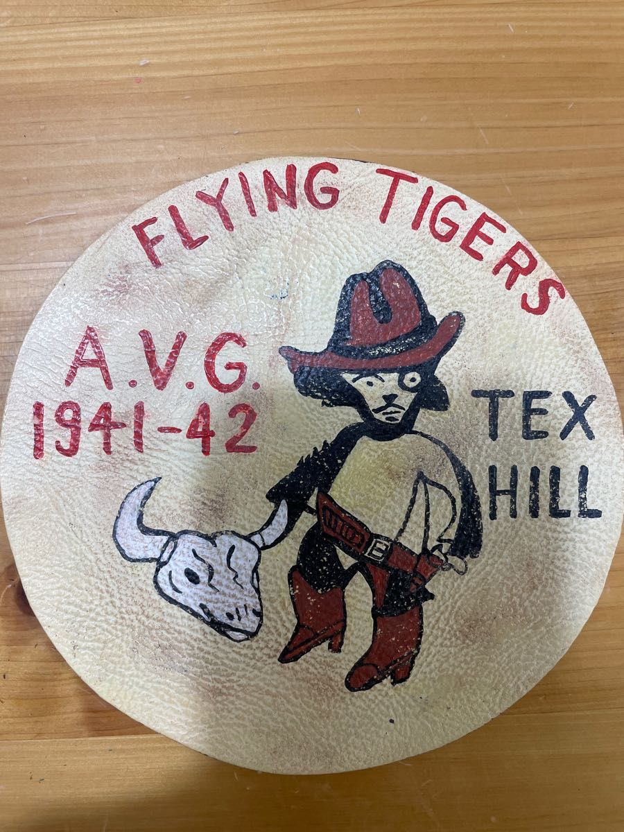 スコードロンパッチ ワッペン Vintage ウエアハウス レザー ww2 東洋