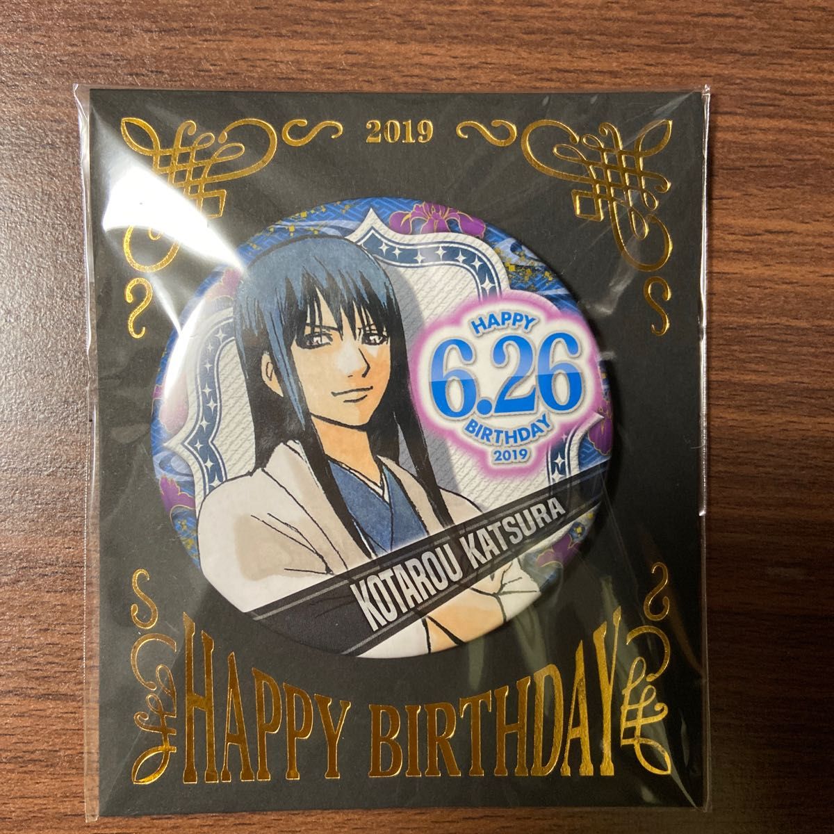 銀魂 桂小太郎 バースデー缶バッジ ジャンプキャラクターズストア on X