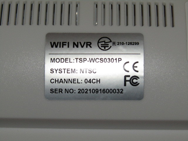 TSP-WCS0301P Wi-Fiカメラキット 新品未使用品 【公式通販】