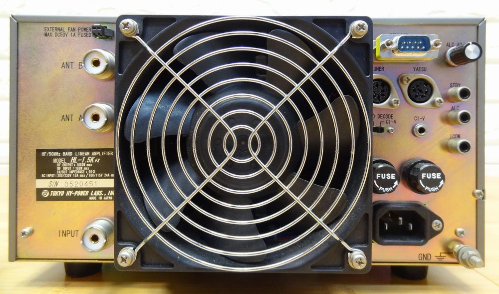 動作未確認】東京ハイパワーのHL-1KFXソリッドステートHFリニアアンプ