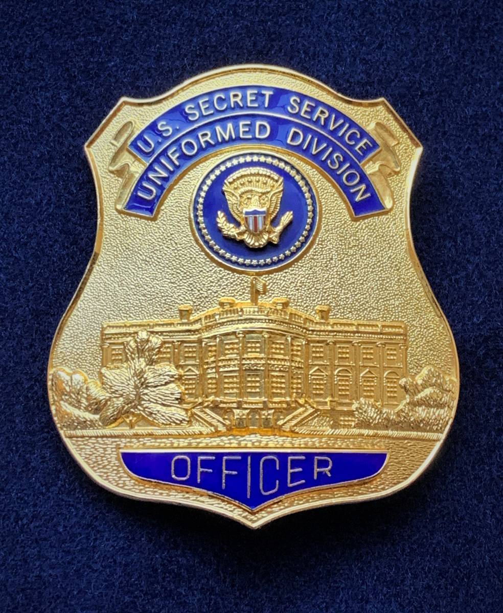 アメリカ ポリス police USSS シークレットサービス バッジ