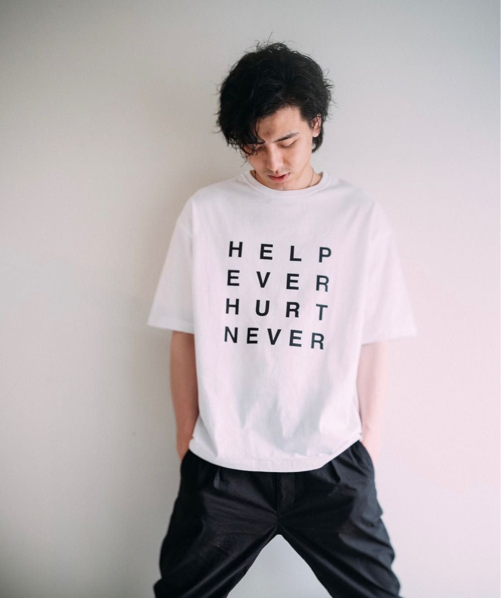 藤井風 HELP EVER HURT NEVER Tシャツ Lサイズ 藤井風 HELP EVER HURT