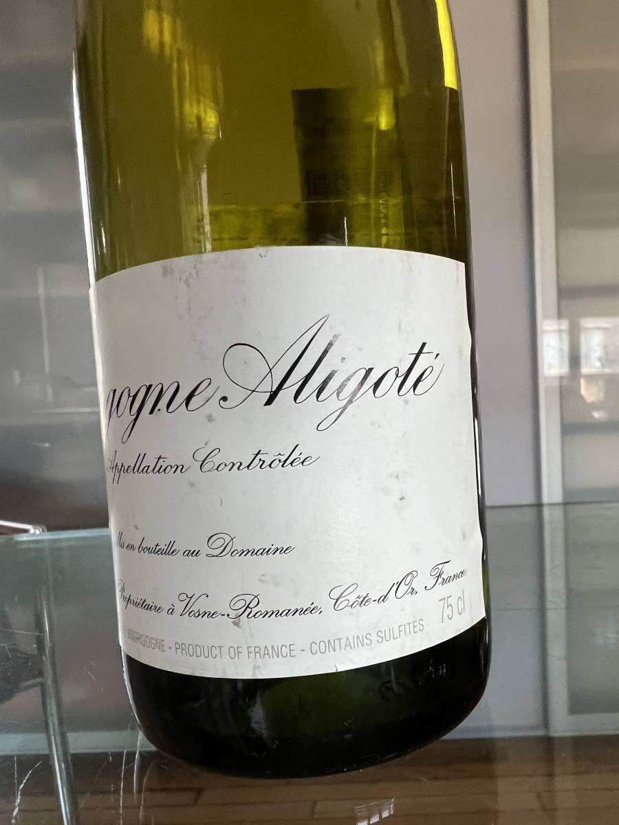 ルロワ Leroy アリゴテ 2008 Domaine Leroy Bourgogne Aligote