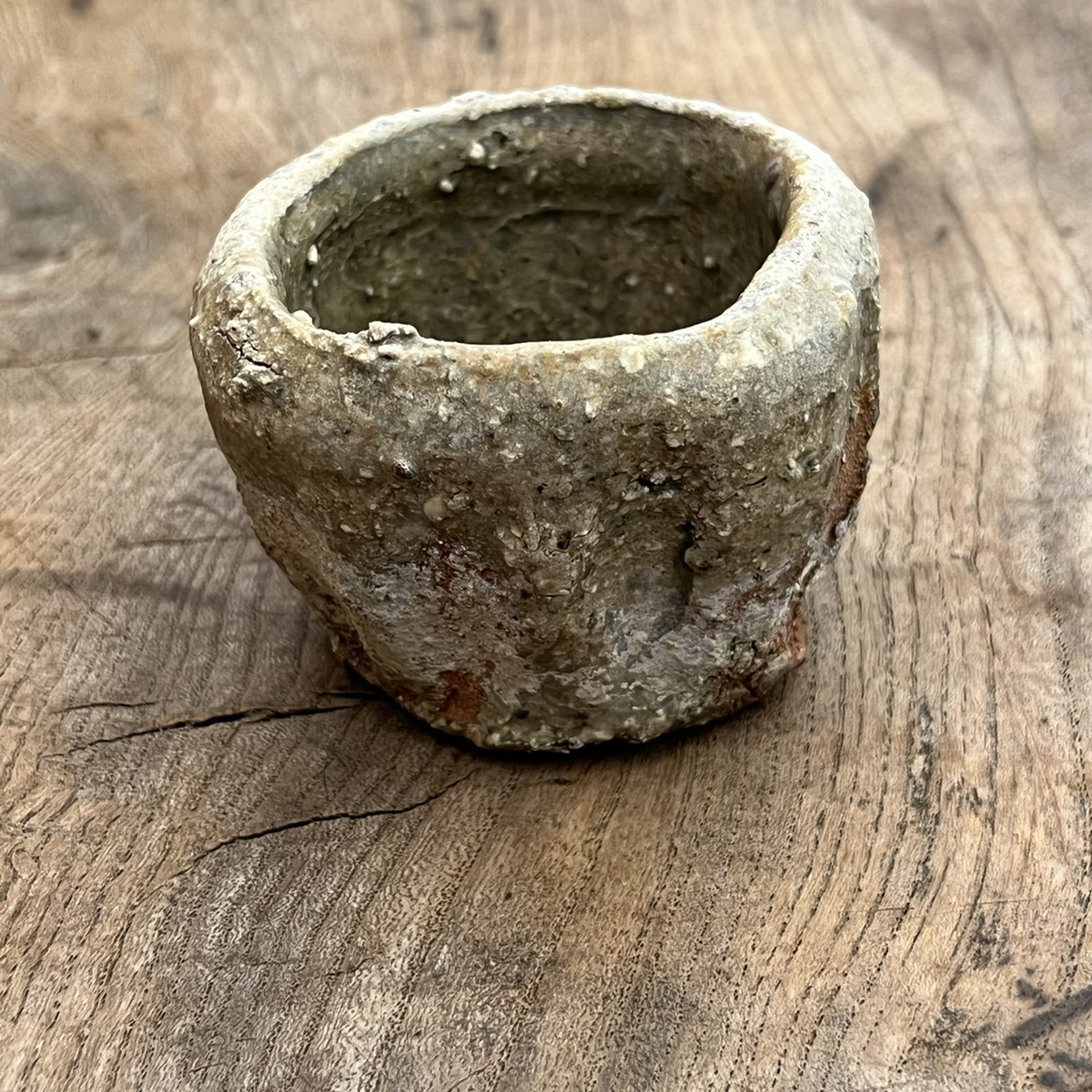 陶芸家國吉清尚ぐい呑酒器酒杯筒杯湯呑識箱沖縄琉球 【