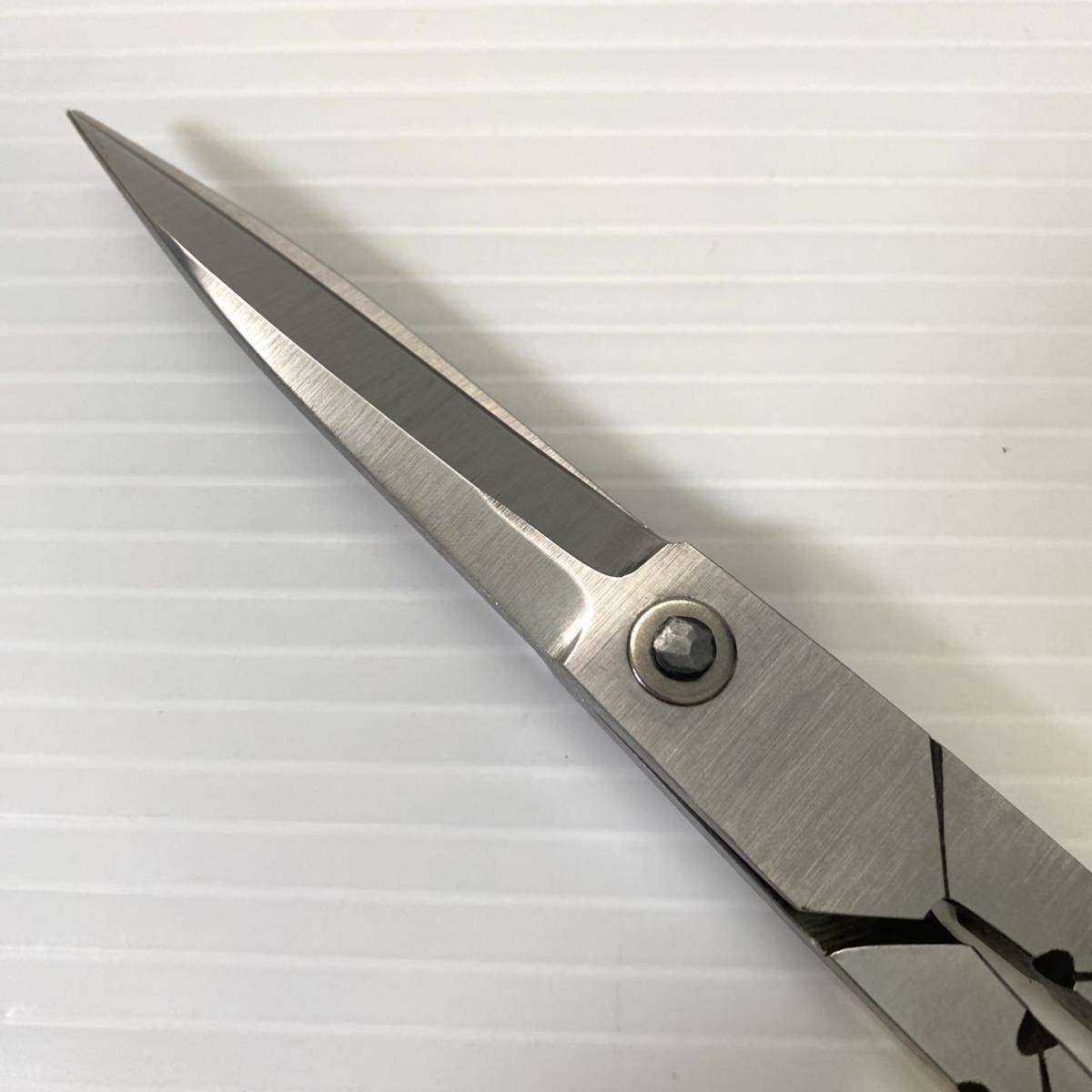 博多鋏 はさみ 四代目 高柳晴一 宇印 伝統工芸 はかたばさみ 18 5cm