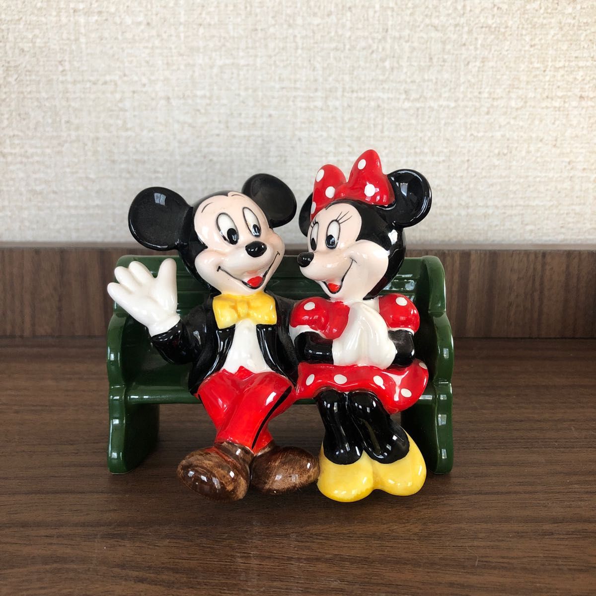 ディズニー ミッキーマウス ミニー 陶器 置物｜Yahoo!フリマ（旧PayPay