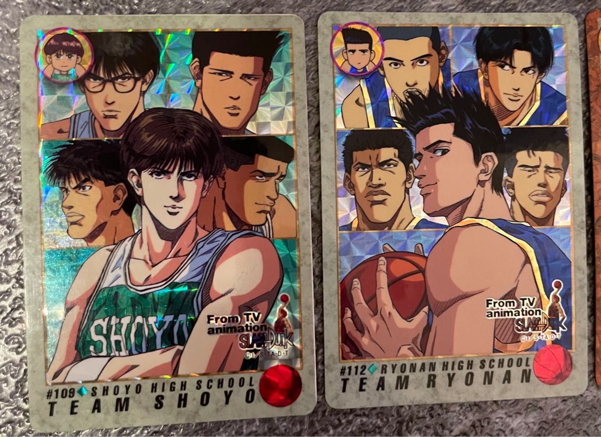 カードダス スラムダンク 12枚セット まとめ売り 当時現物 激レア
