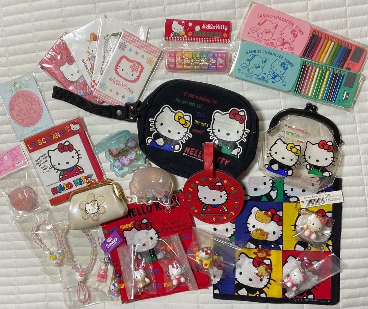 昔のハローキティグッズ 小物いろいろセット 当時物 レトロ｜Yahoo