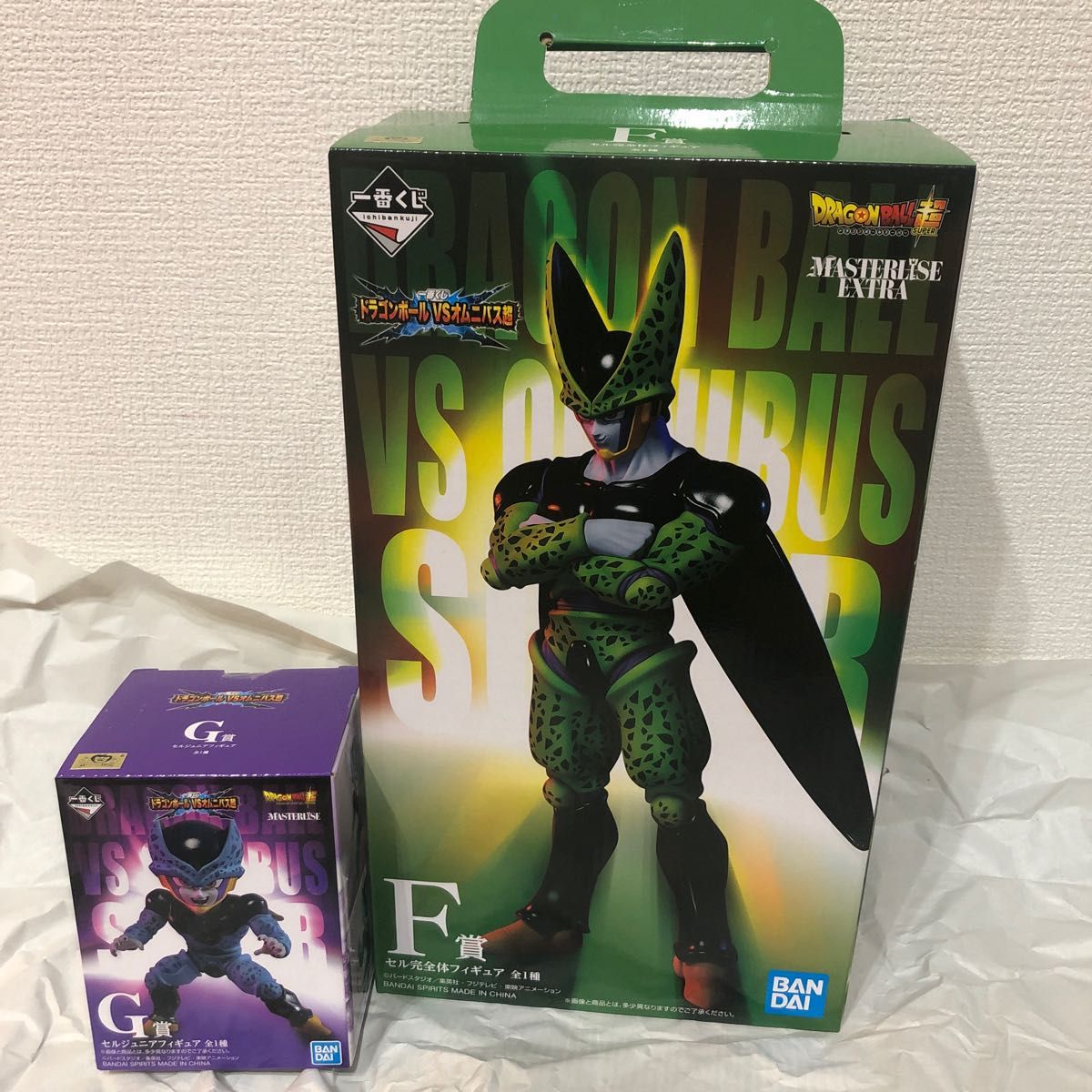 一番くじ ドラゴンボール F賞G賞セル完全体セルジュニア2体