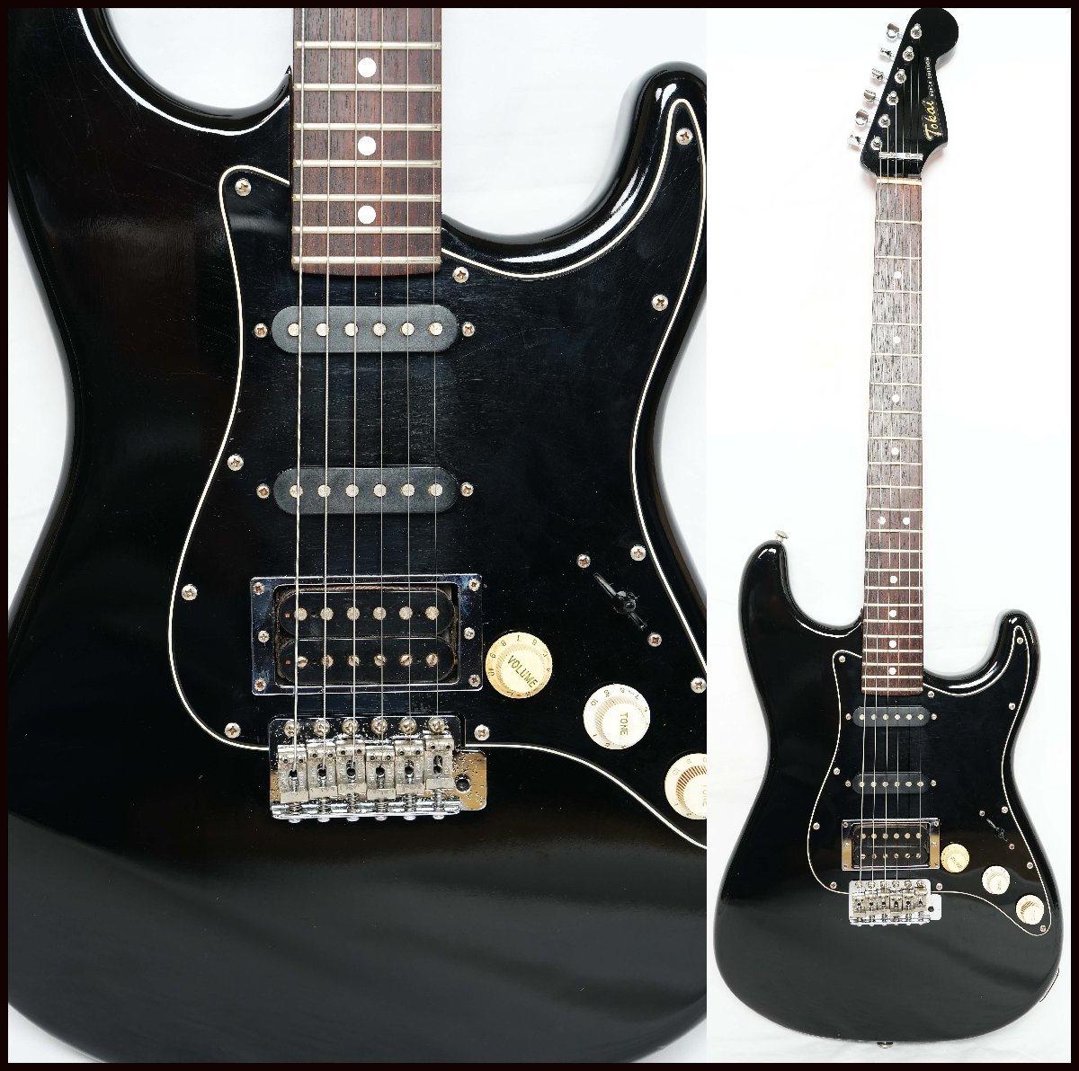 Yahoo!オークション - Tokai SD-40 ALL BLACK SUPER EDITION SSHスト