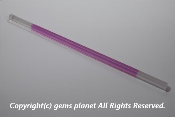 Yahoo!オークション - ルビーレーザーロッド 6.5 x 180mm 合成ルビー