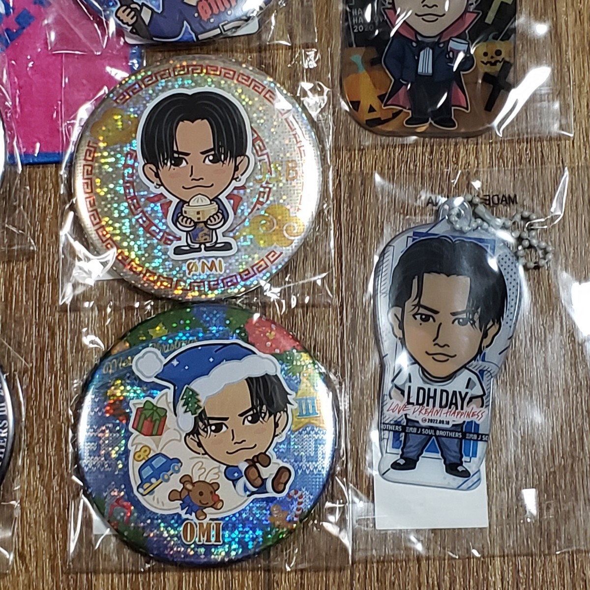 三代目JSB 登坂広臣 ØMI グッズ キーホルダー 缶バッジ 三代目 J Soul