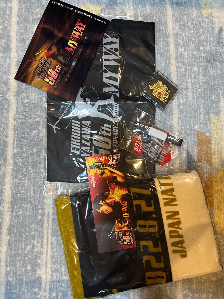 矢沢永吉 50周年コンサートMY WAY PSS席限定グッズ｜Yahoo!フリマ（旧