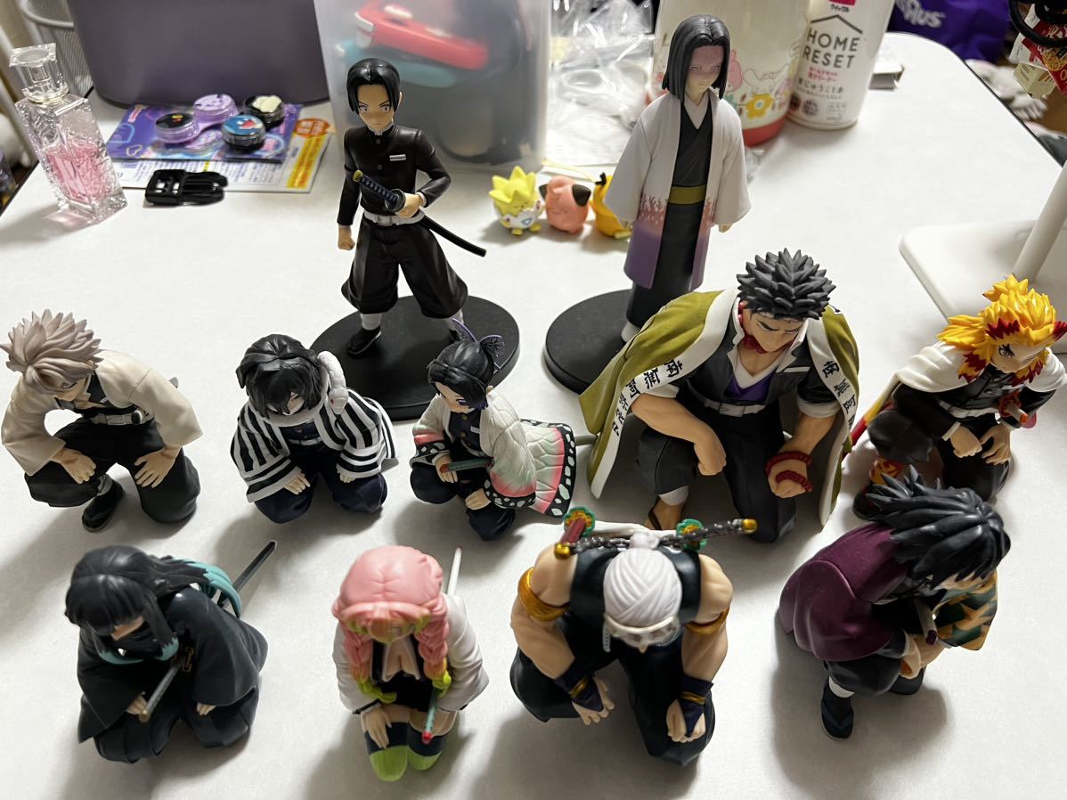 鬼滅の刃 ちょこのせプレミアムフィギュア 柱合会議 柱稽古 8種セット