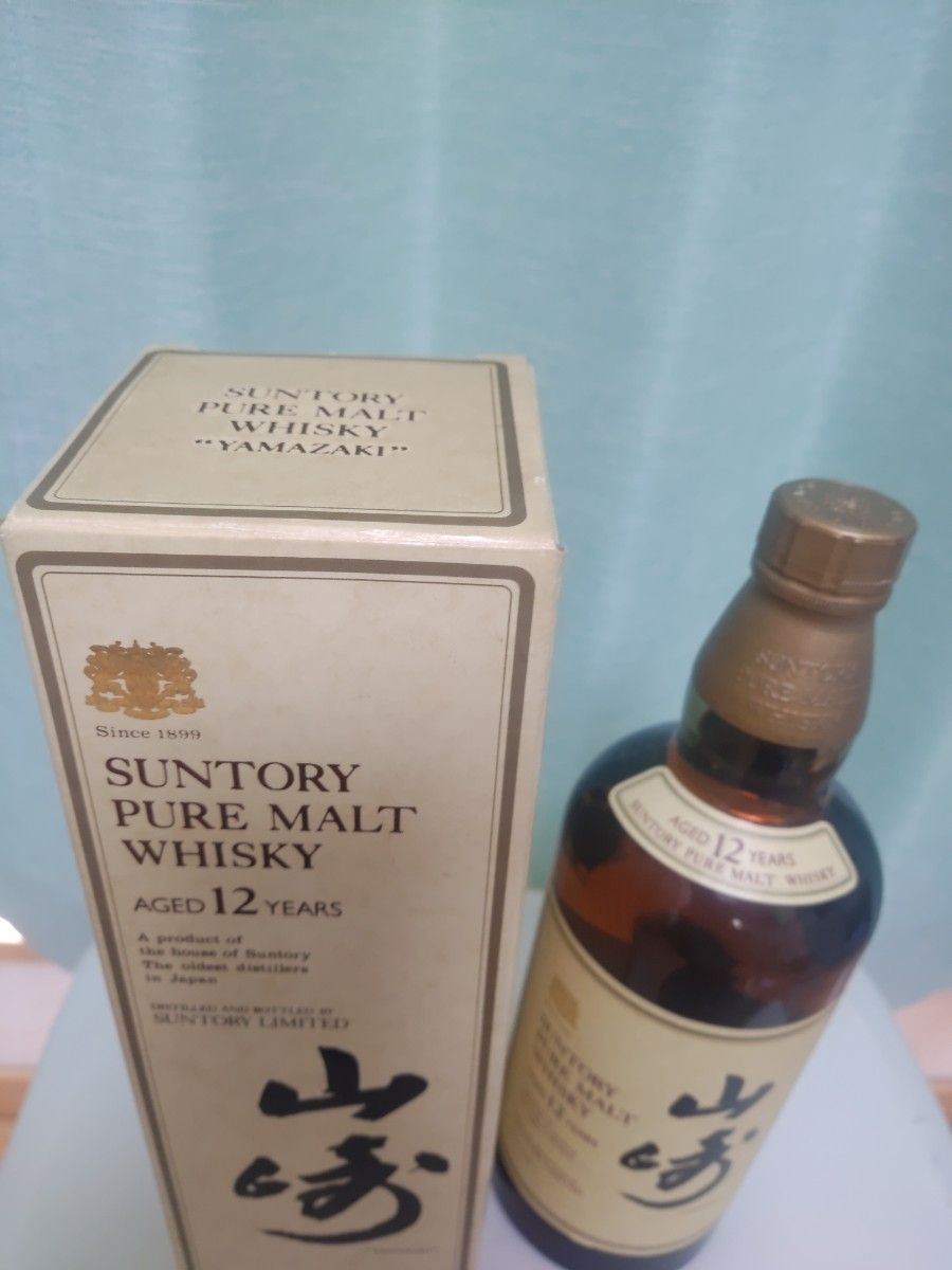 山崎12年特級ラベル木箱付き