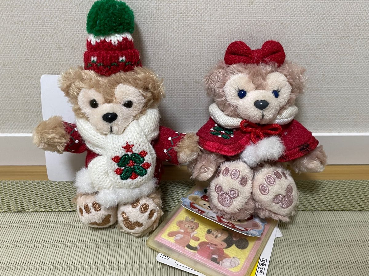ディズニーシー ダッフィー シェリーメイクリスマス2010年ストラップ