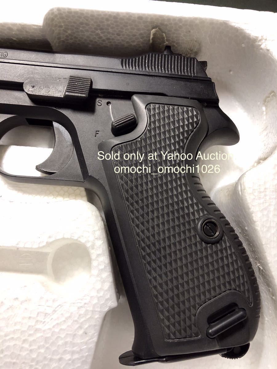 超希少タイトー製HW樹脂 モデルガン SIG P210カスタム SPG合法品
