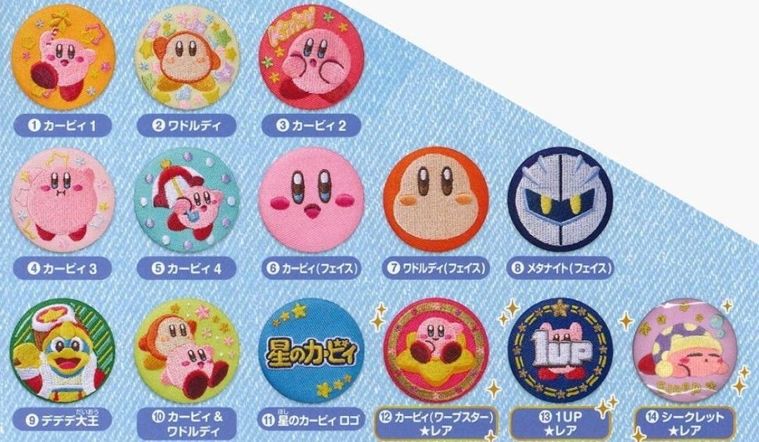 新品未開封 CAN BADGE COLLECTION 星のカービィ 全14種 フルコンプ
