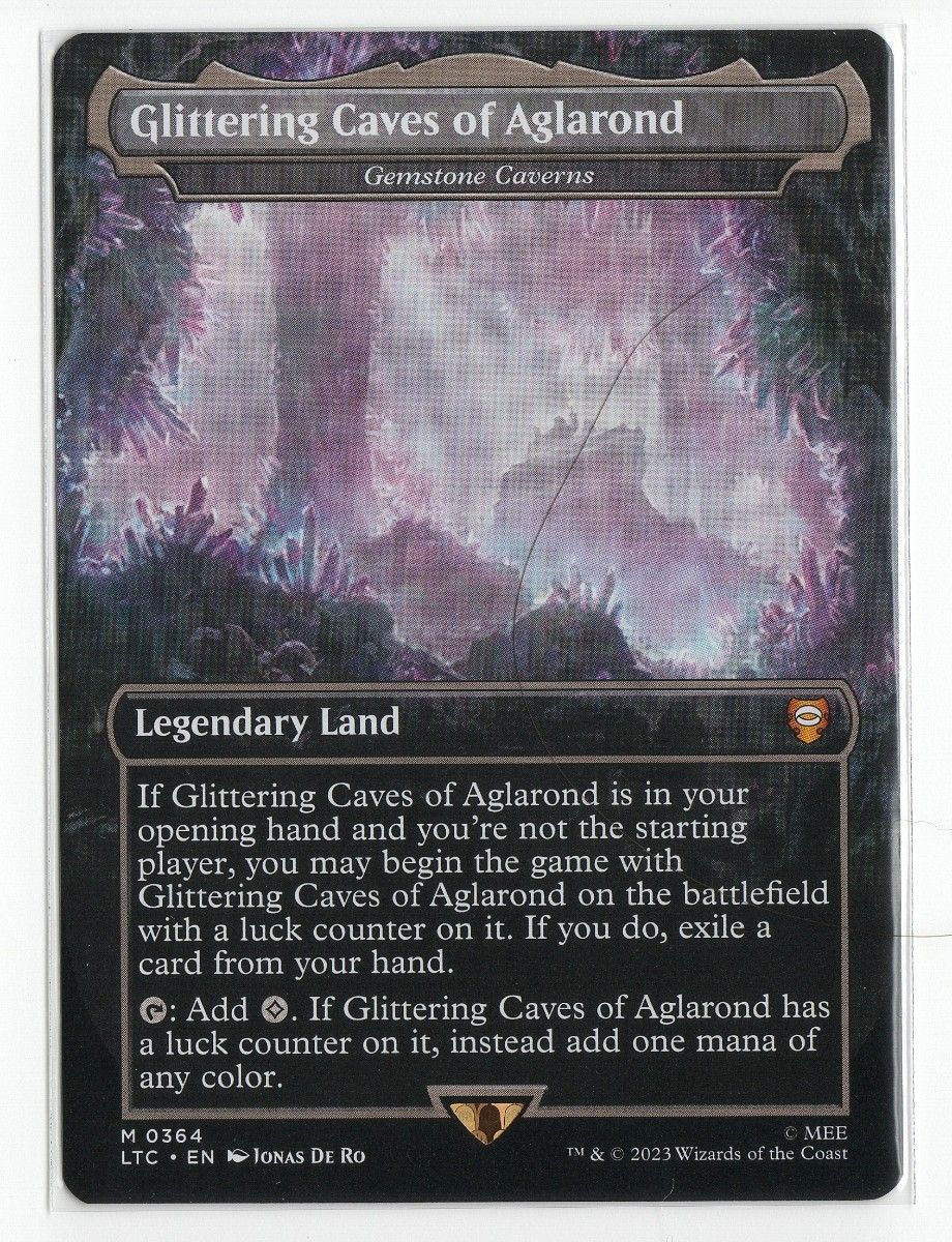 アグラロンドの燦光洞 宝石の洞窟 英語版 foil 1枚 MTG サージ・Foil