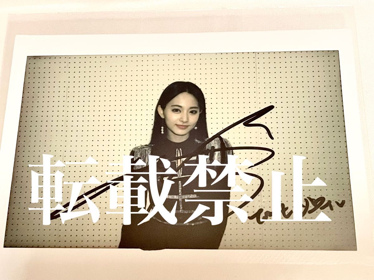 ツウィ】TWICE #TWICE5 サイン入りチェキ twice5 タワレコ チェキ