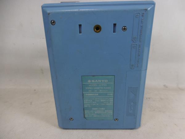 Yahoo!オークション - δSANYO JJ-P33 ポータブルカセットプレーヤー