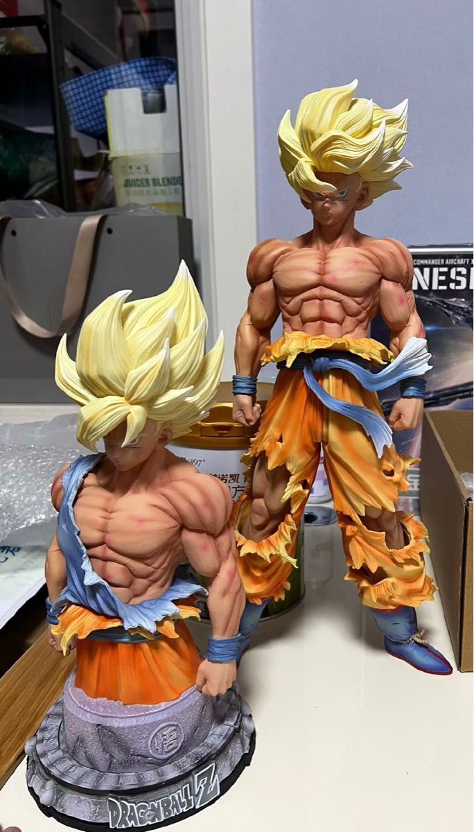 スーパーサイヤ人 入手難 サイヤ人 ラディッツ ガレージキット 完成品