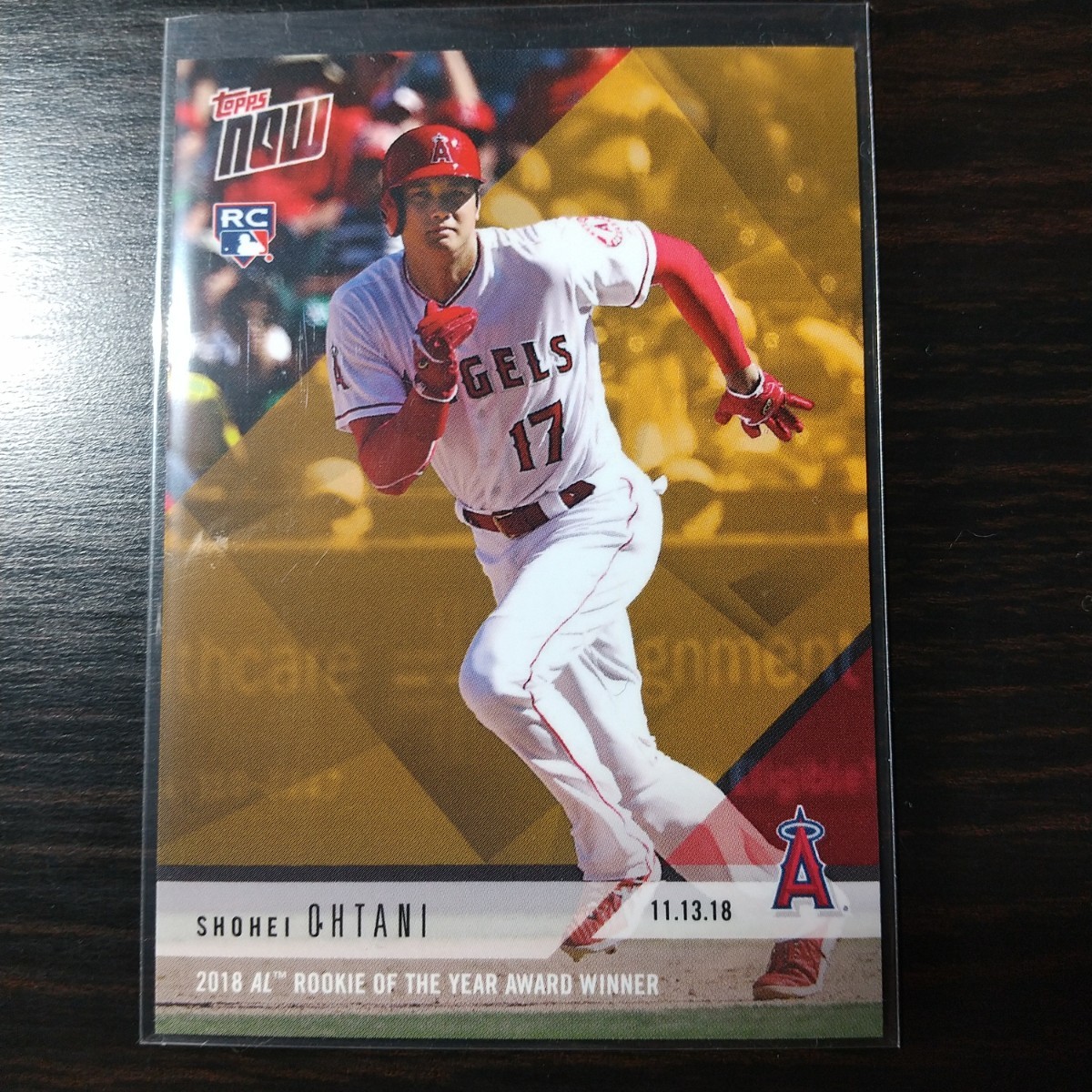 Topps now 大谷翔平 PSA10 連番 新人賞 新人王 英語＆日本語 Topps now