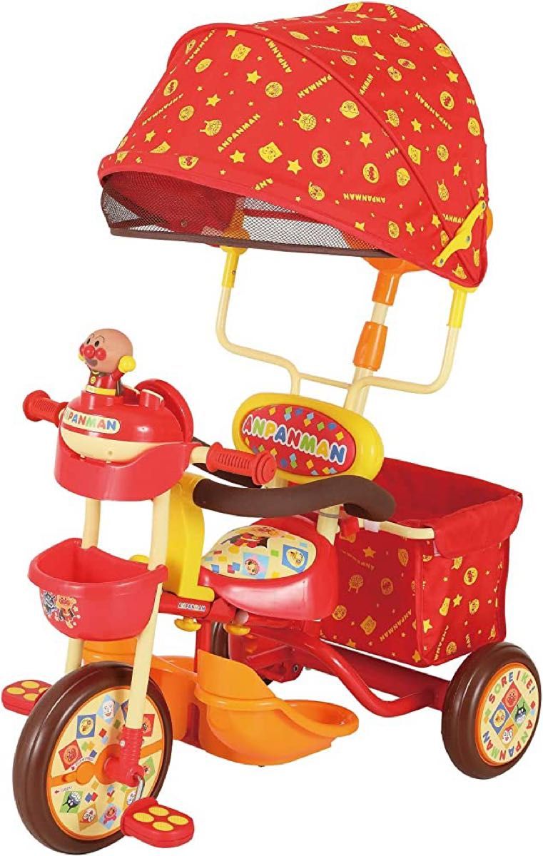 アンパンマン デラックス 三輪車 サンシェード おまけ付き！ 三輪車