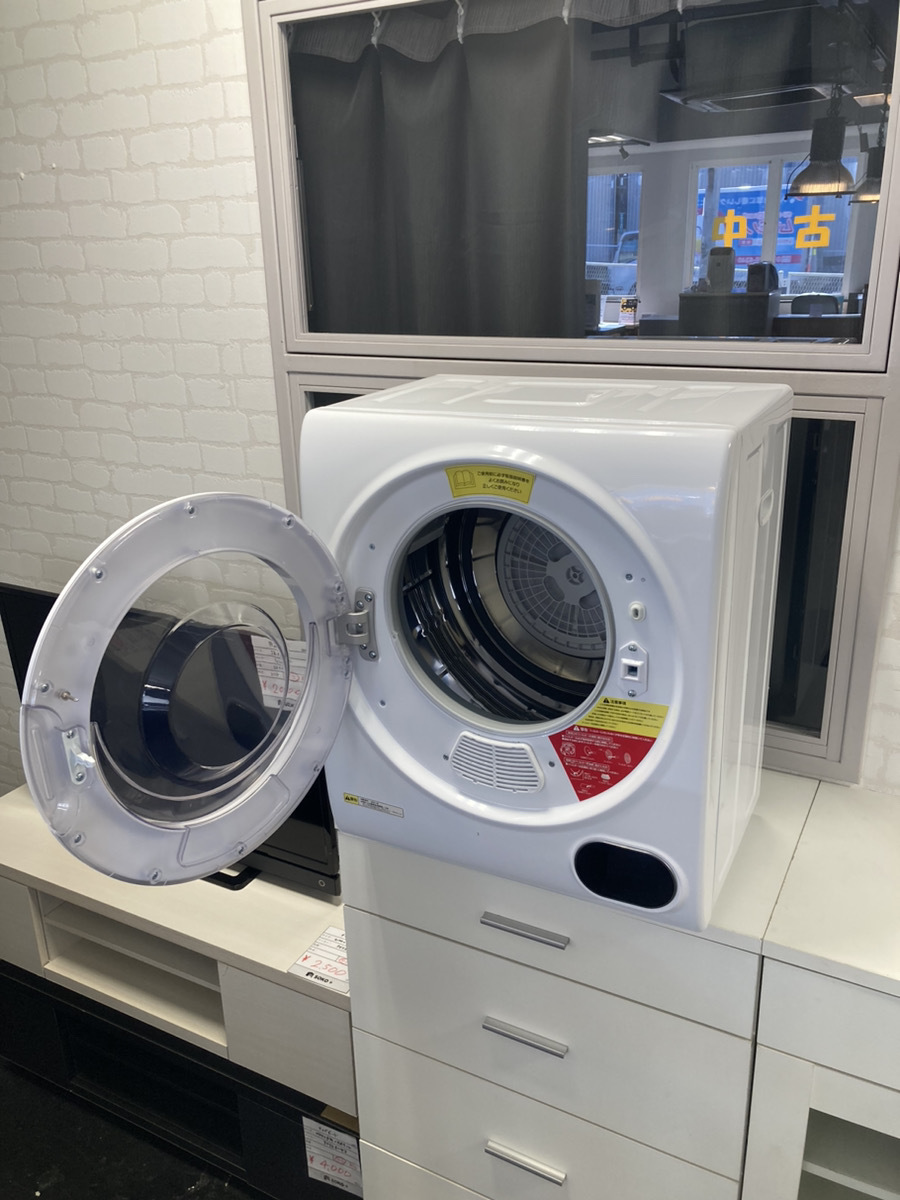 SeatheStars 小型衣類乾燥機 2.5kg ステンレスドラム タッチパネル操作