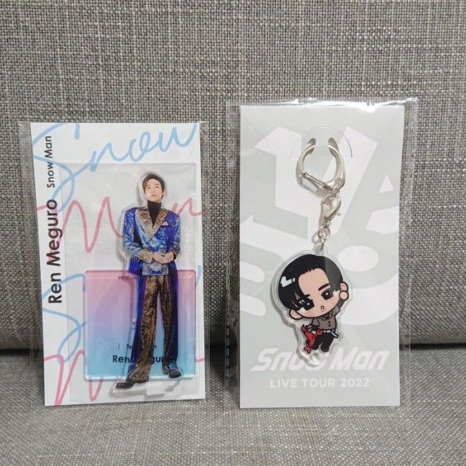 Man 目黒蓮 アクスタ すのチル 公式写真 雑誌 ペンライト うちわ Snow