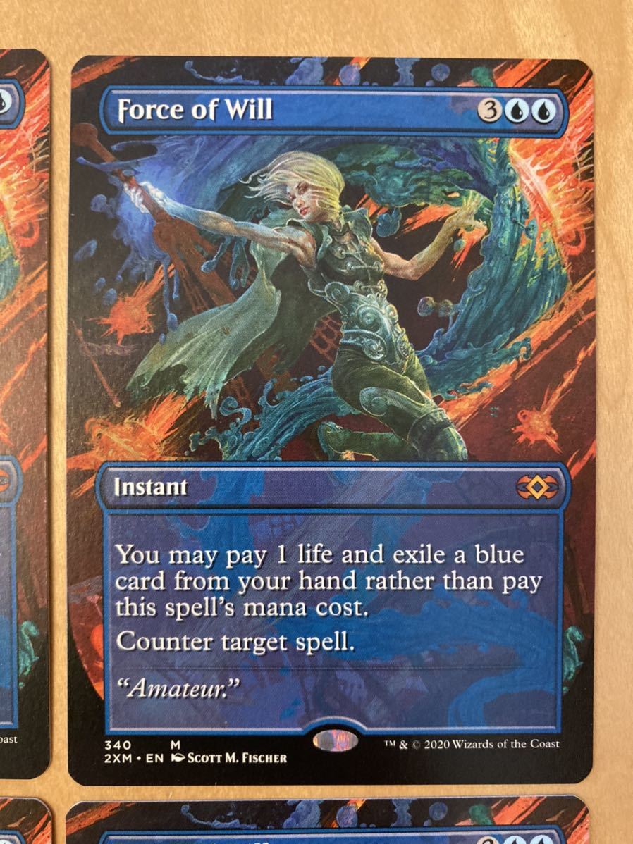 MTG 意志の力/Force of Will 英語版 4枚セット MTG 意志の力 Force of