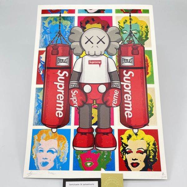 DEATH NYC BC652 新品額付き 額込 世界限定100枚DEATH NYC アートポスター