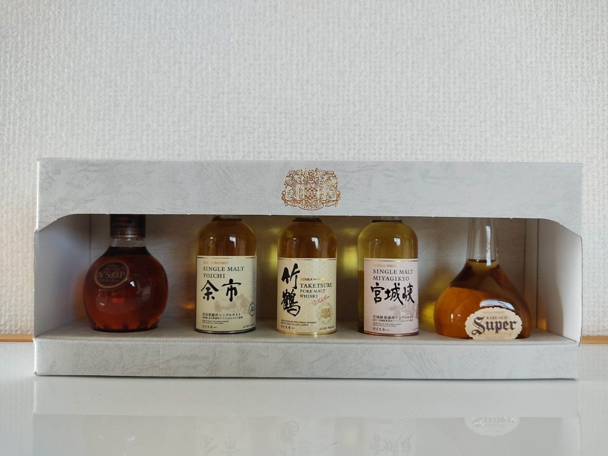 入手困難】余市蒸溜所限定 5種セットミニチュアボトル ニッカ