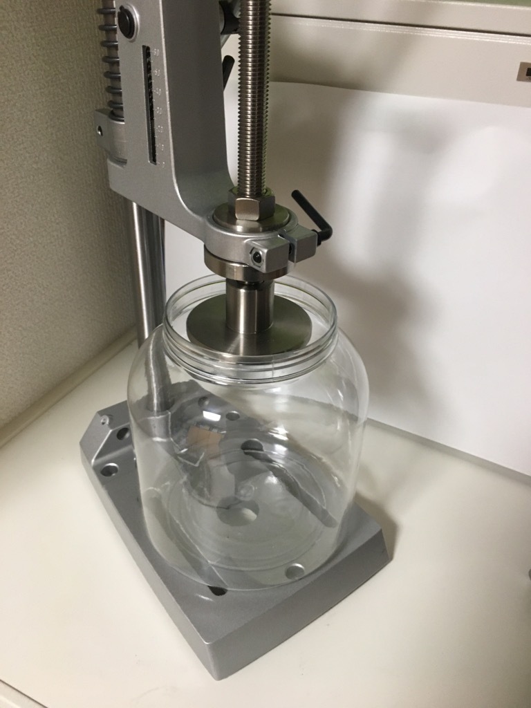 菌糸プレス機 自作 クワガタ カブト 菌糸ビン 町工場の親父が作った_