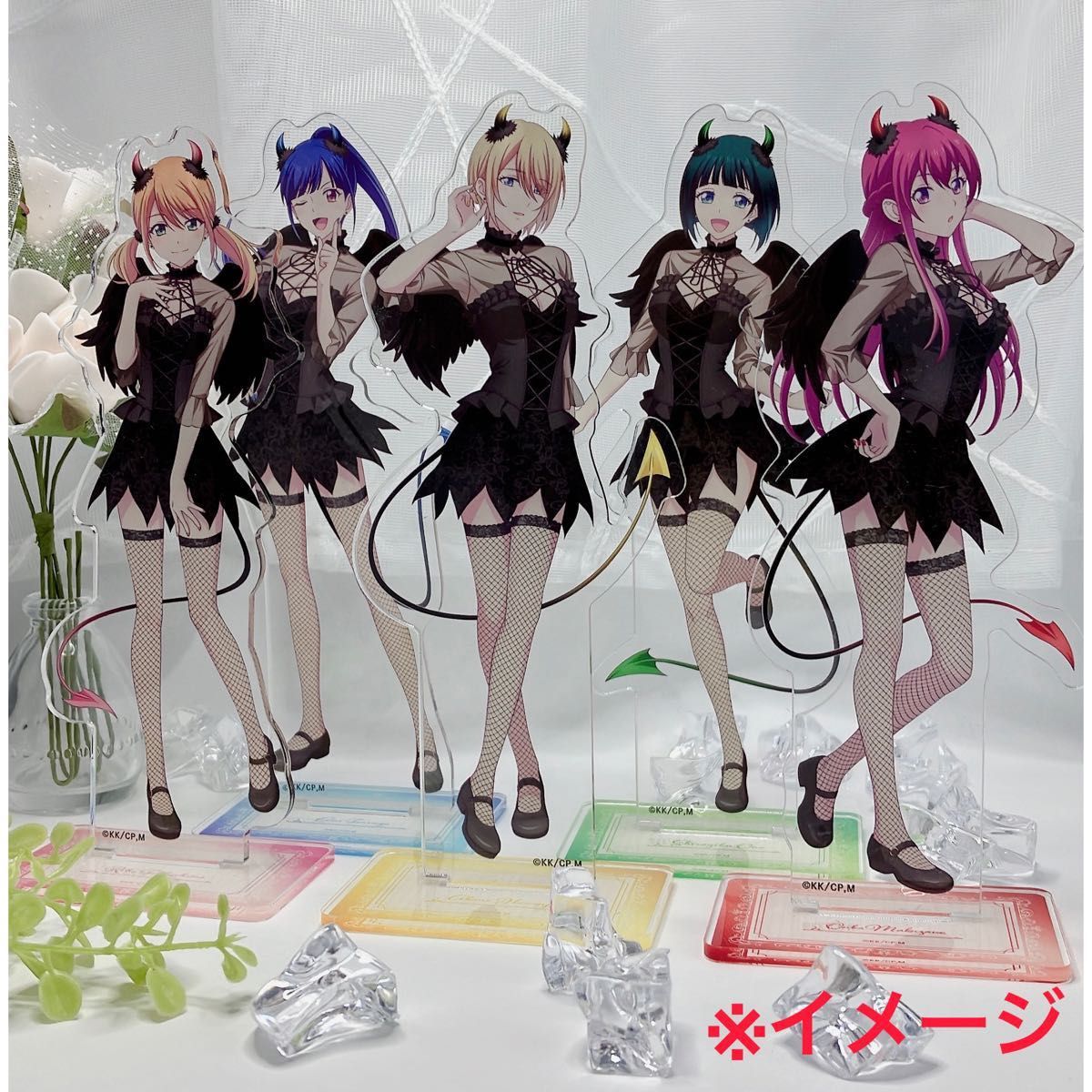 女神のカフェテラス × ドンキ 描き下ろし クリアファイルセット 全種