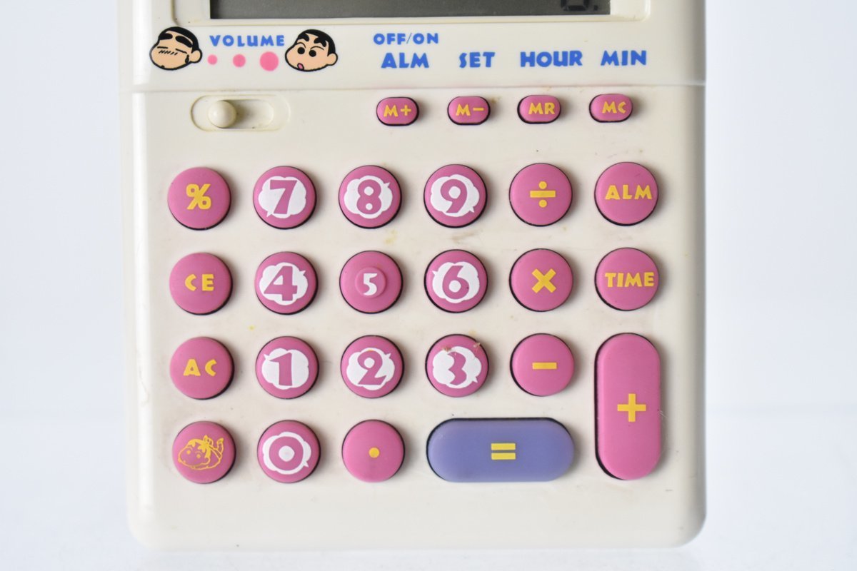 クレヨンしんちゃん」嵐を呼ぶ電卓（新品・2002年）