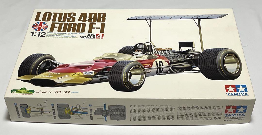 Yahoo!オークション - TAMIYA LOTUS 49B FORD F-1 1/12 BIG SCALE 4 Mo