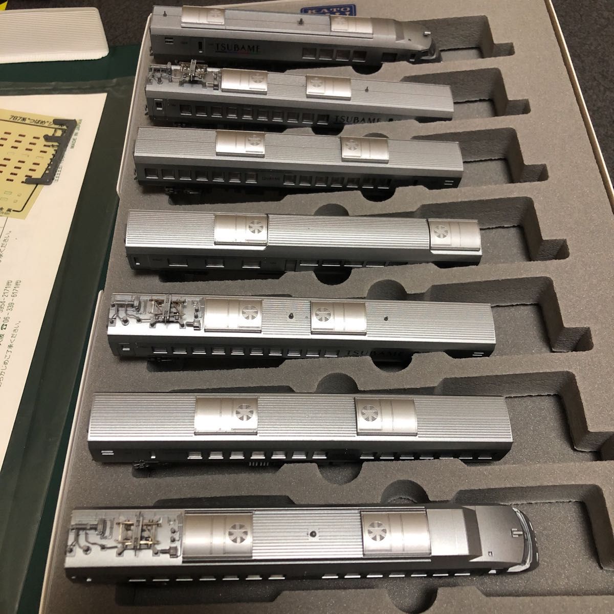 KATO 787系特急電車「つばめ」7両基本セット 10-320 室内灯｜Yahoo