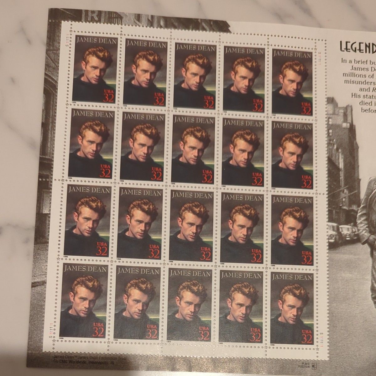ジェームスディーン 切手｜Yahoo!フリマ（旧PayPayフリマ）