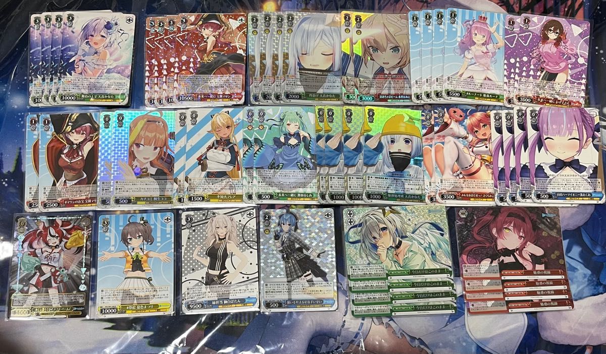 ヴァイスシュヴァルツ ホロライブ デッキ サイン かなたマリン かな