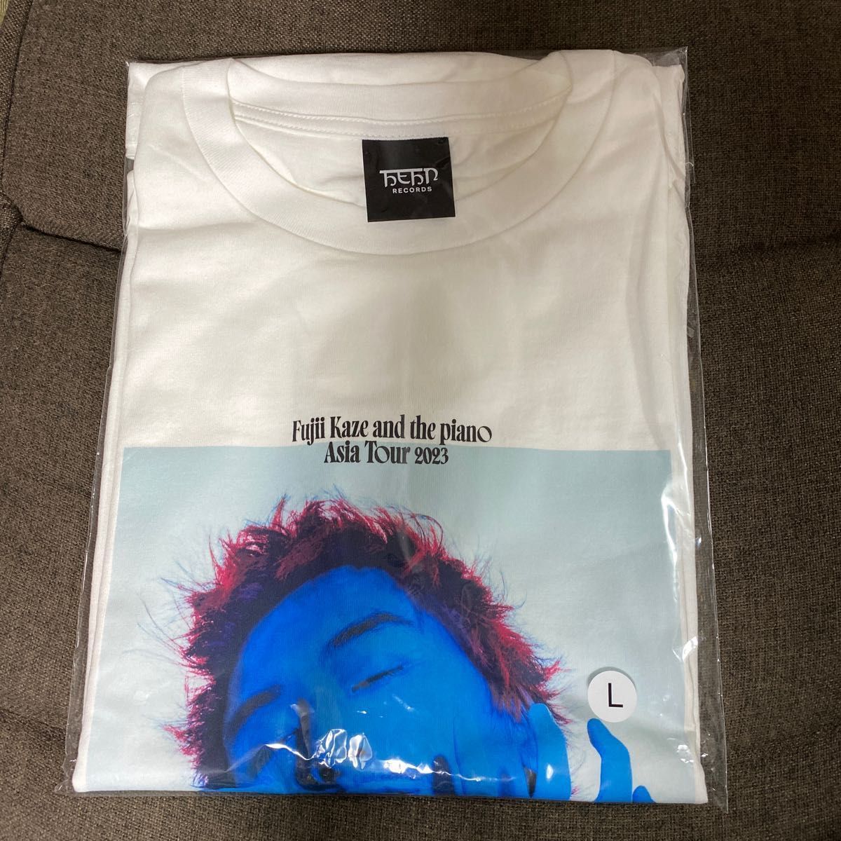 藤井風 アジアツアー グッズTシャツ L 香港 藤井風 アジアツアー T