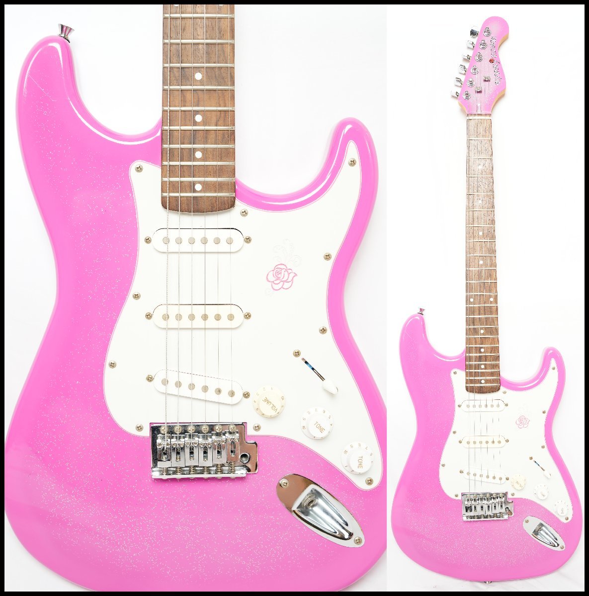 GYPSY ROSE ストラトタイプ エレキギター GYPSY ROSE 女子向けエレキ