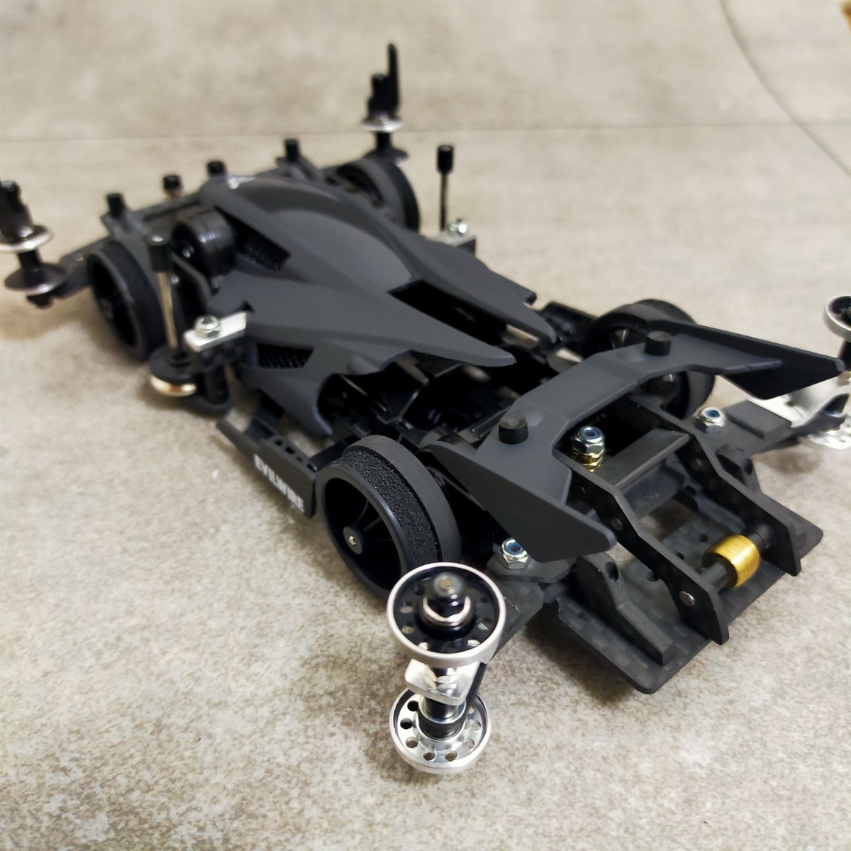 ミニ四駆 デュアルリッジ ジュニア 完成品 FM-A フルカスタム｜Yahoo