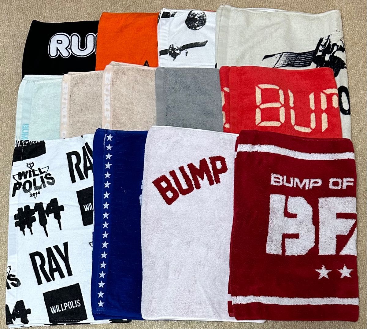 BUMP OF CHICKEN CD、DVD、ツアータオル まとめ売り BUMP OF CHICKEN