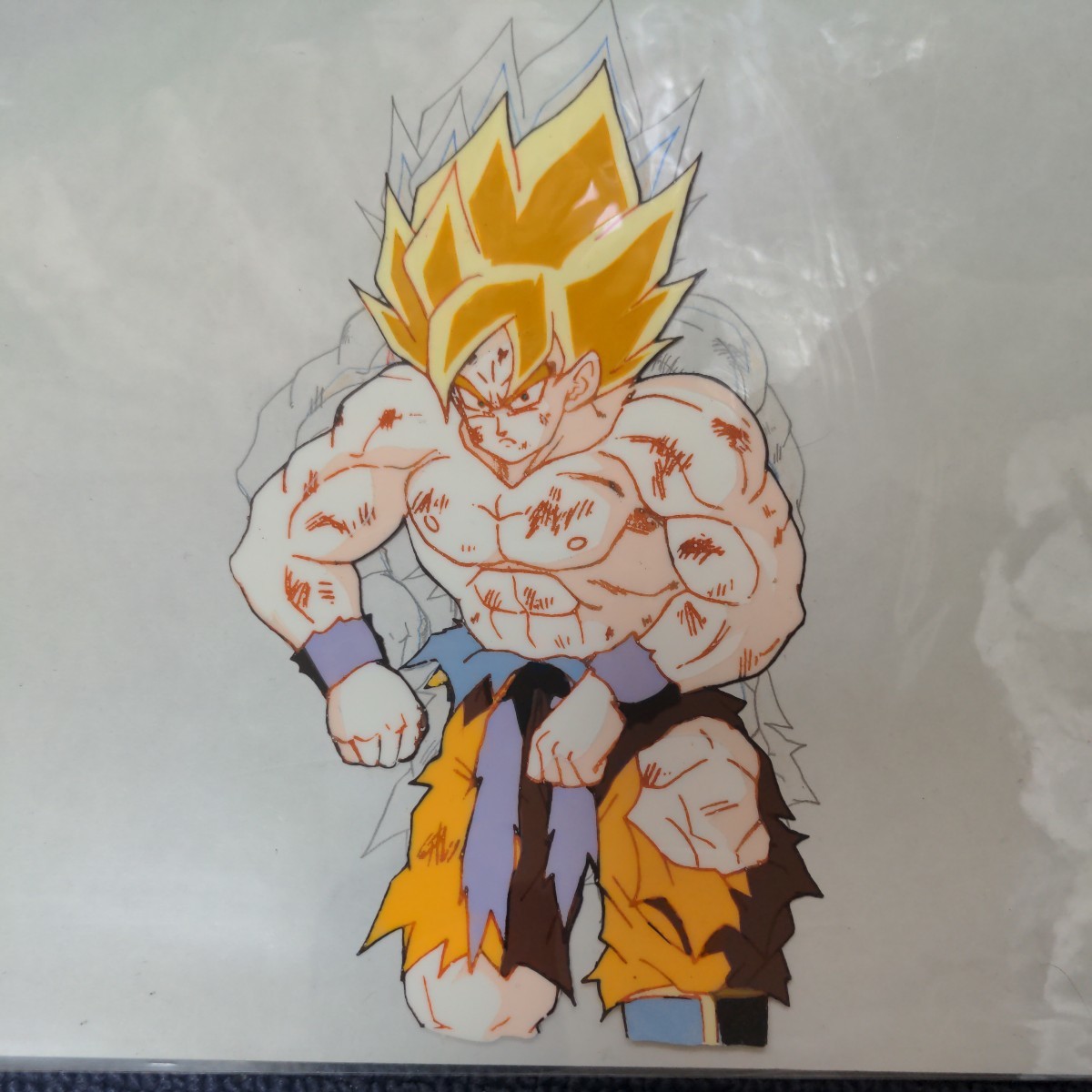 Goku セル画 手書きメモ付き