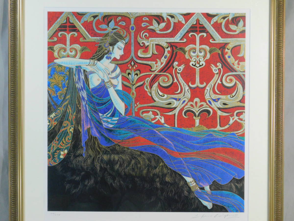 原画】 陳貴平 (チン・グイピン) シルクスクリーン 15/180 原画】陳