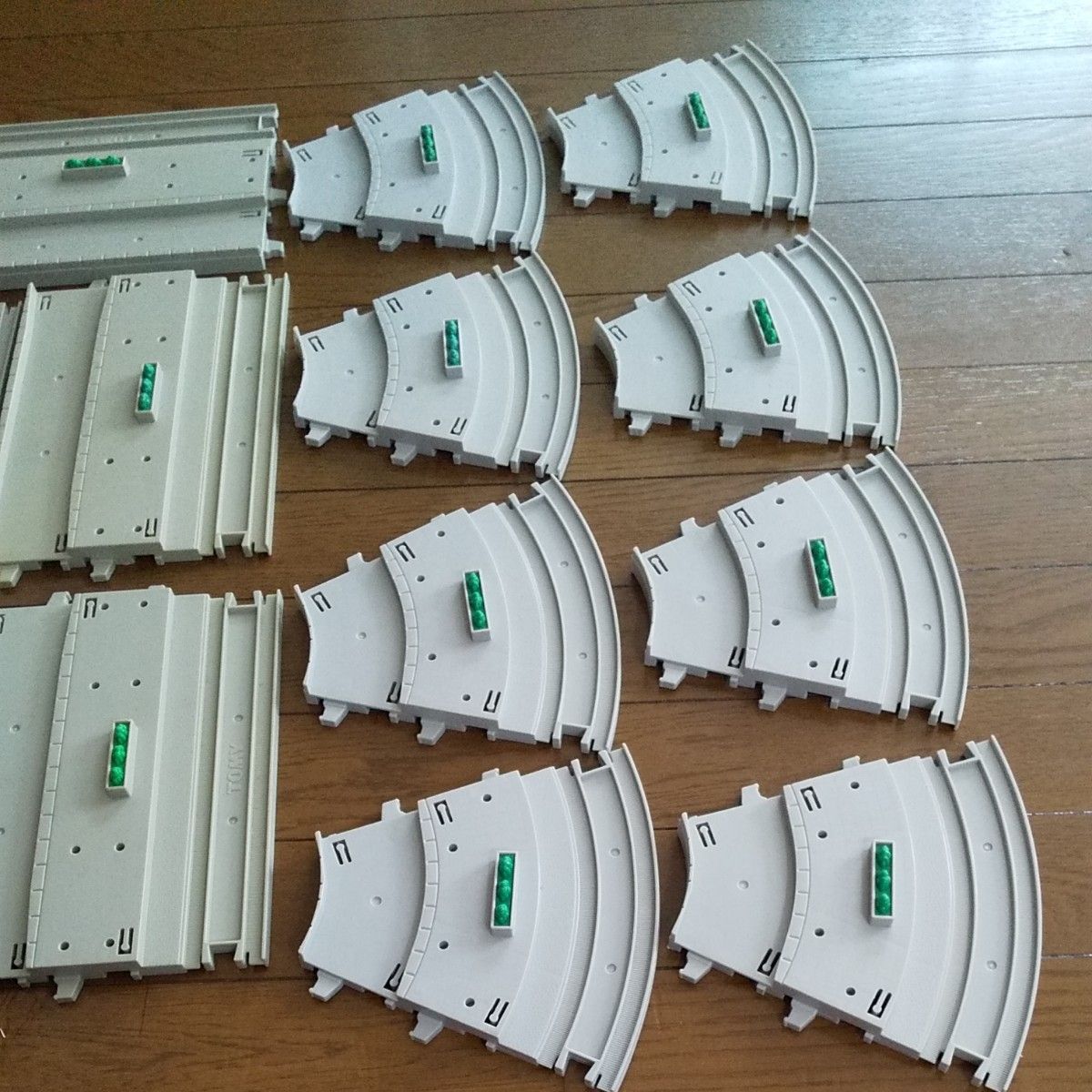 ストレートレール & どうろ ＋ カーブレール & どうろ （中古