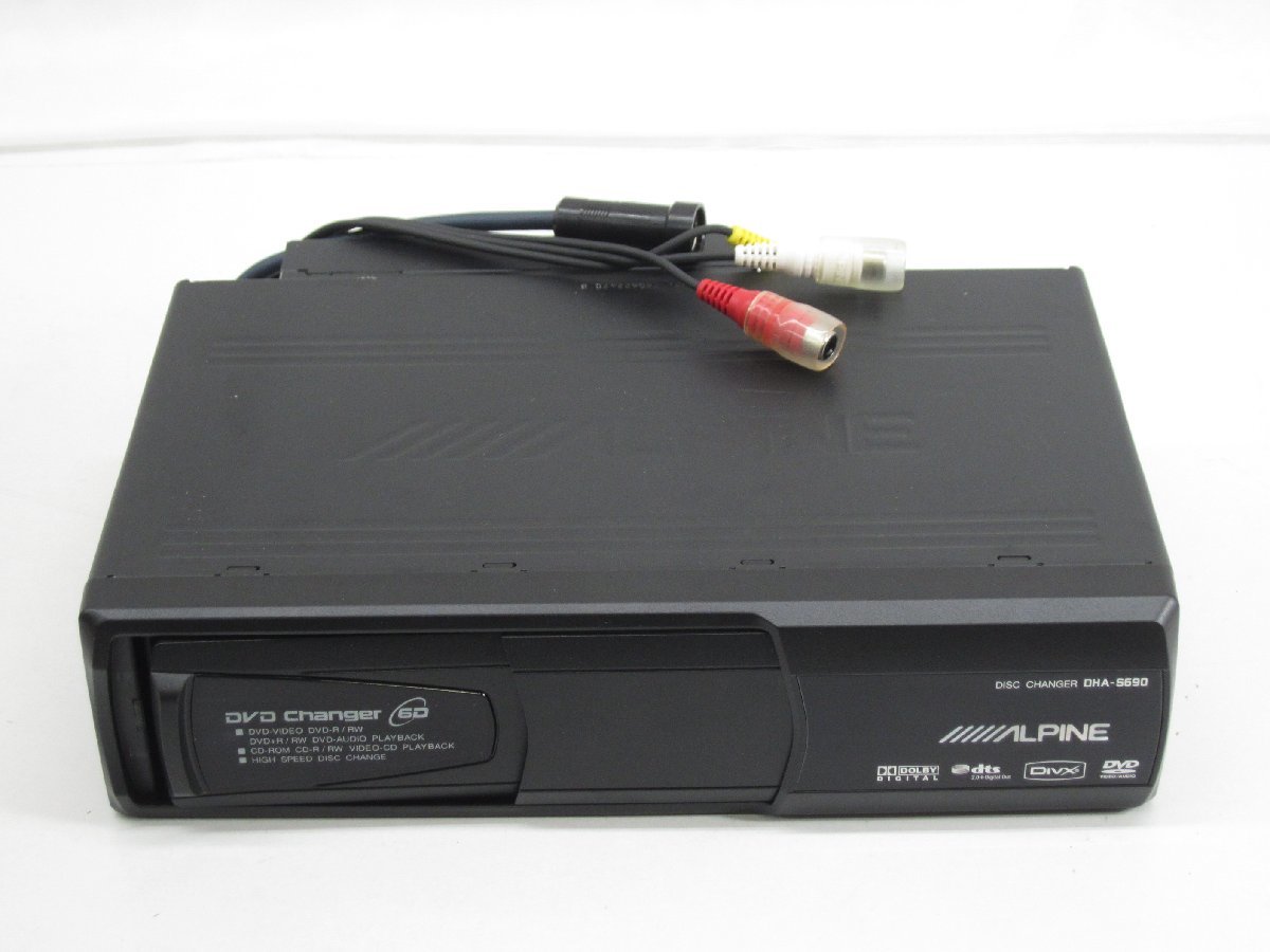 アルパイン DVDチェンジャー DHA-S690 Alpine DHA-S690 6-disc DVD